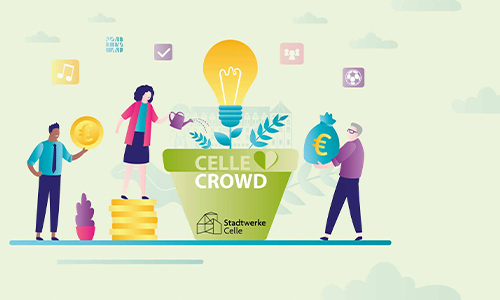 3 Jahre Celle Crowd: Die Crowdfunding-Plattform der Stadtwerke Celle für gemeinnützige Organisationen startet mit tollen Neuigkeiten ins Jahr 2023
